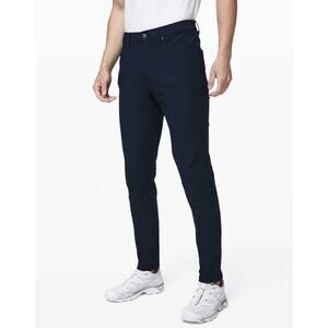Lululemon ABC Pant Slim Warpstreme In Navy 32" Size 34